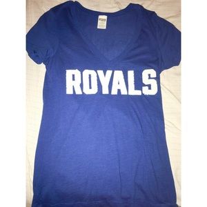 Kansas City Royals t shirt with sequins